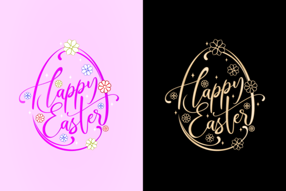 Download Happy Easter Lettering Fonts Designs - Lettering fonts Collection