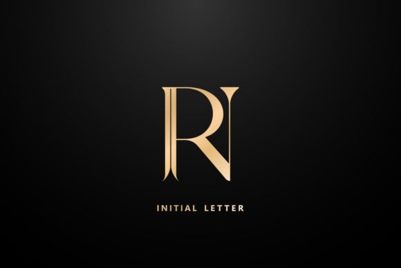 Download RN Monogram Lettering Fonts with Modern - Lettering fonts Collection
