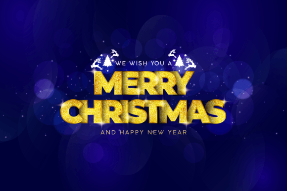 Download Merry Christmas Lettering Fonts Gold - Lettering fonts Collection